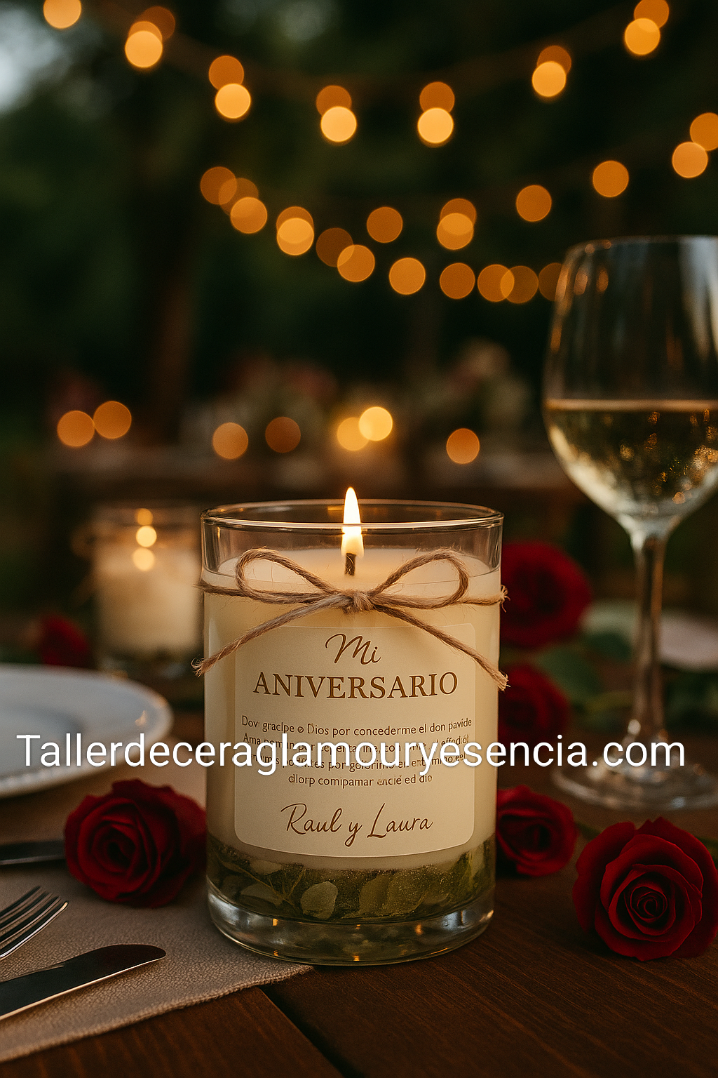 Kit Especial 10 Velas aromáticas para eventos.