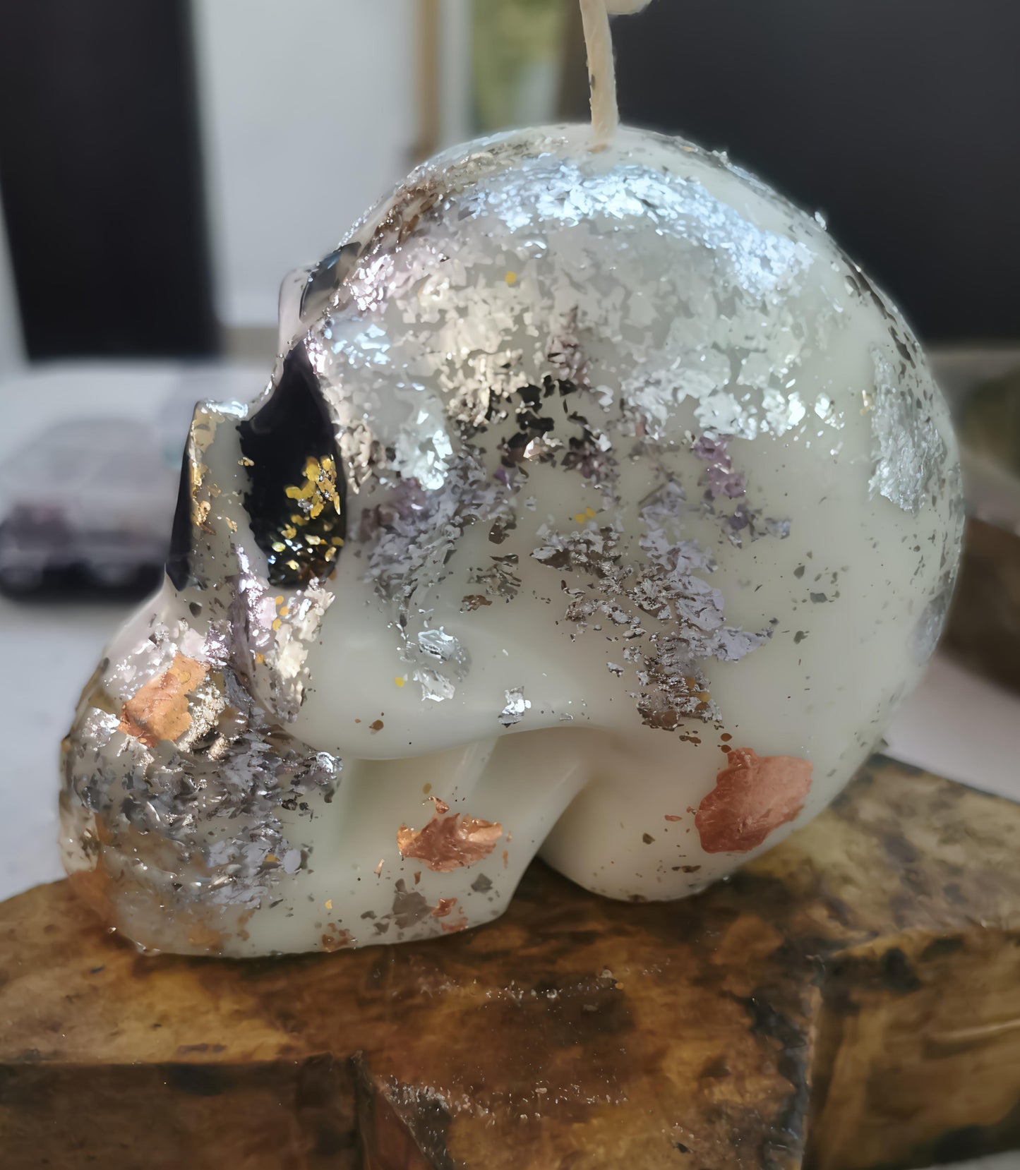 💀 Velas de calavera Dia de muertos personalizadas - Edición Personalizada.
